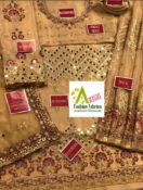 Tabassum Mughal Mysorie Embroidered 2021 with Net Emb Dupatta, Silk Trouser (3Pc)